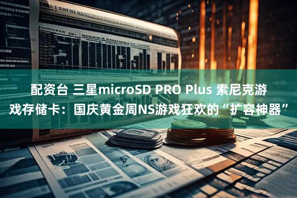 配资台 三星microSD PRO Plus 索尼克游戏存储卡：国庆黄金周NS游戏狂欢的“扩容神器”